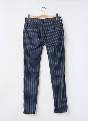 Pantalon chino taille normale taille normale bleu REIKO femme