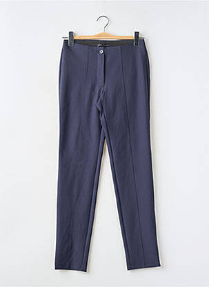 Pantalon slim taille haute taille haute bleu BETTY BARCLAY femme