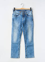 Jeans coupe slim taille basse taille basse bleu SCHOOL RAG femme