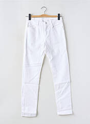 Jeans coupe slim blanc KANOPE pour femme seconde vue