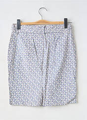 Jupe courte bleu KANOPE pour femme seconde vue