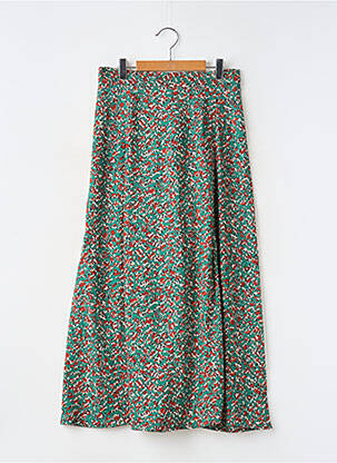 Jupe longue vert GARCIA pour femme