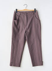 Pantalon 7/8 marron GRIFFON pour femme seconde vue