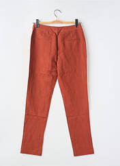 Pantalon chino orange SEE U SOON pour femme seconde vue