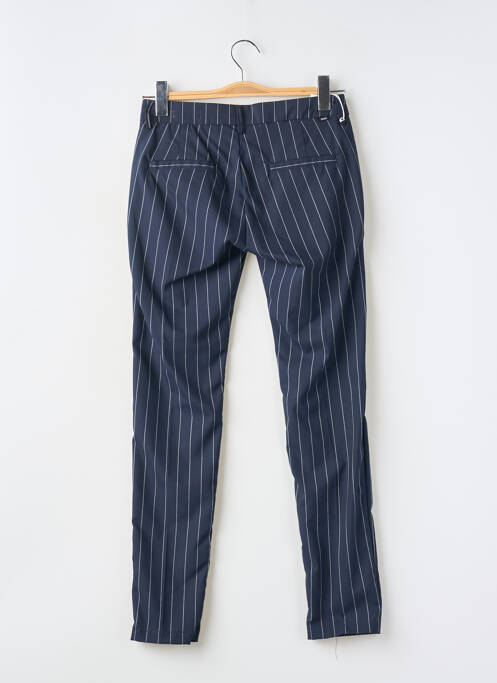 Pantalon chino taille normale taille normale bleu REIKO femme