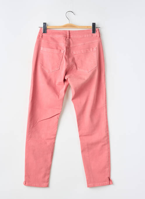 Jeans coupe slim taille basse taille basse rose JENSEN femme