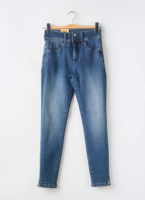 Jeans skinny taille haute taille haute bleu SALSA femme