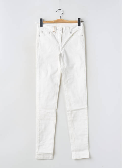 Jeans coupe slim beige LES P'TITES BOMBES pour femme