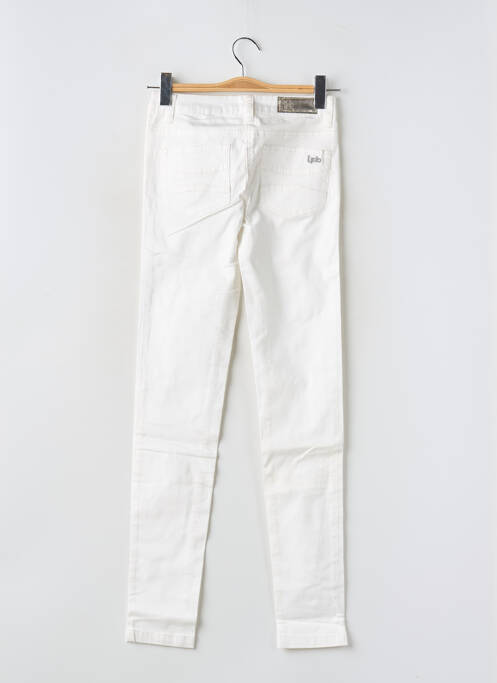 Jeans coupe slim beige LES P'TITES BOMBES femme