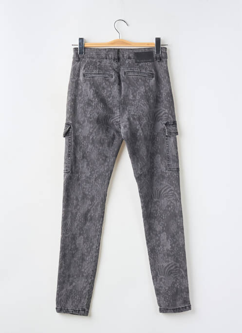 Pantalon cargo gris DESIGUAL femme