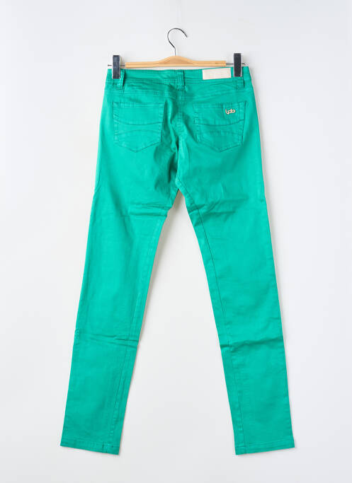 Pantalon slim vert LES P'TITES BOMBES femme
