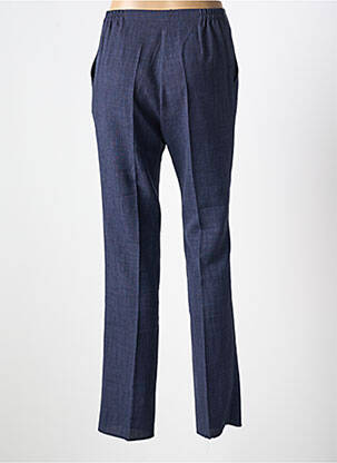 Pantalon droit taille élastique taille normale bleu GRIFFON femme
