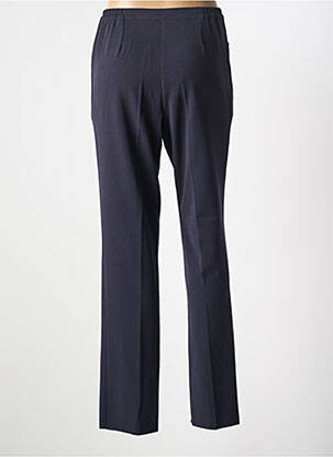 Pantalon droit taille haute taille haute bleu GRIFFON femme