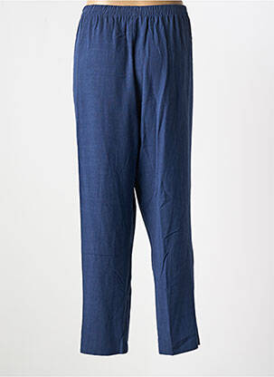 Pantalon droit taille élastique taille normale bleu TELMAIL femme