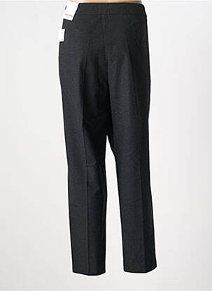 Pantalon droit fermeture zippée sous rabat avec crochet taille normale noir GERRY WEBER femme