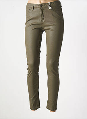 Jeans skinny taille normale taille normale vert GARCIA femme