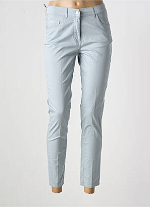 Jeans coupe slim stretch taille normale gris VIRGINIA BLU' femme