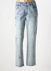 Jeans coupe droite bleu DESIGUAL pour femme seconde vue