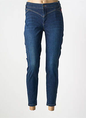 Jeans skinny bleu DESIGUAL pour femme