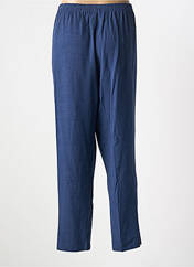 Pantalon droit bleu TELMAIL pour femme seconde vue