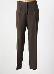 Pantalon slim marron ANNE KELLY pour femme seconde vue