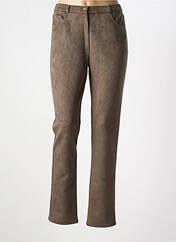 Pantalon slim vert GEVANA pour femme seconde vue