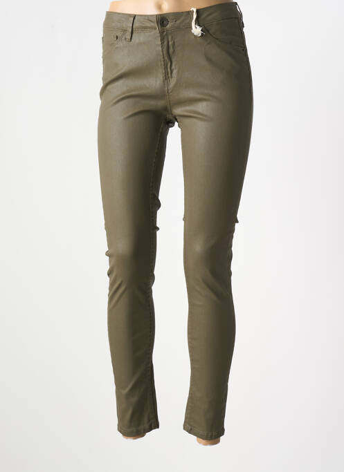 Jeans skinny taille normale taille normale vert GARCIA femme