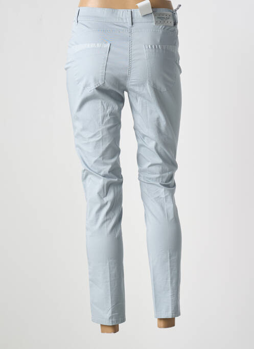 Jeans coupe slim stretch taille normale gris VIRGINIA BLU' femme