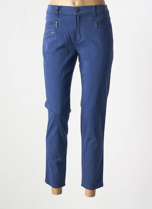 Jeans coupe slim bleu ANNA MONTANA pour femme