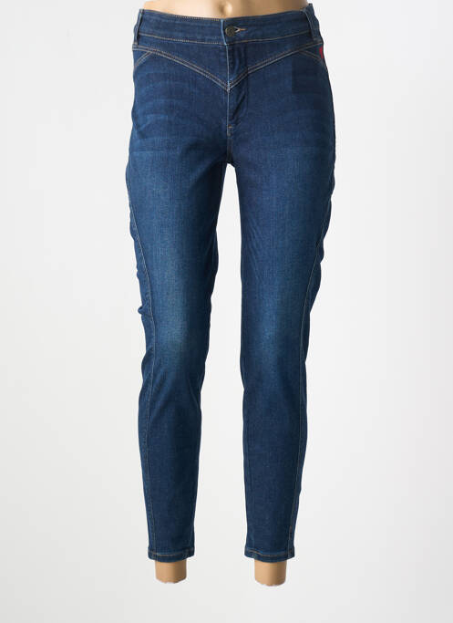Jeans skinny bleu DESIGUAL pour femme
