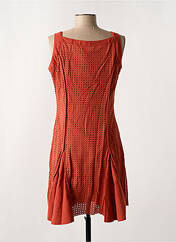 Robe courte rouge ARELINE pour femme seconde vue