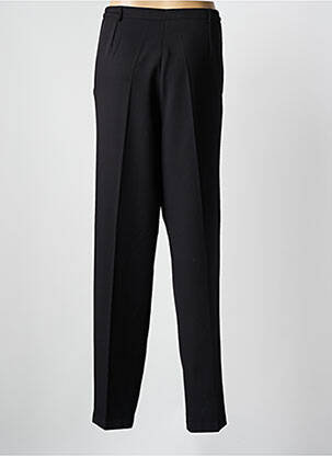 Pantalon droit stretch taille normale noir GRIFFON femme