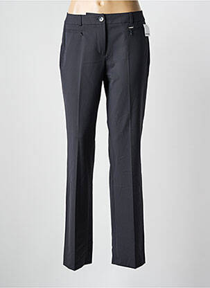Pantalon droit tissage popeline taille normale gris GERRY WEBER femme