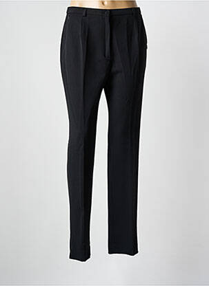 Pantalon slim stretch taille normale noir FRANCE RIVOIRE femme
