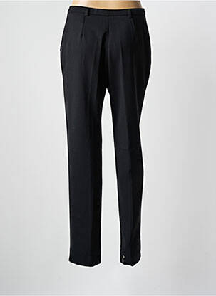 Pantalon slim stretch taille normale noir FRANCE RIVOIRE femme