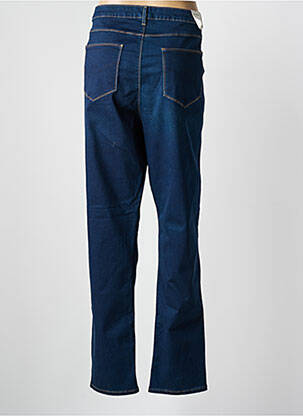 Jeans coupe droite stretch taille normale bleu KANOPE femme