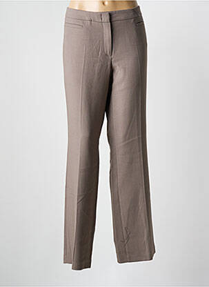 Pantalon droit stretch taille normale marron GERRY WEBER femme