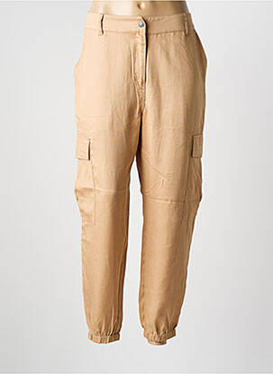 Pantalon cargo poches taille normale beige LEE COOPER femme
