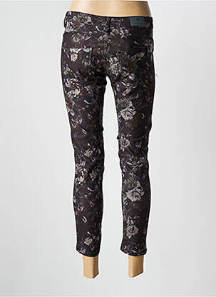Pantalon 7/8 stretch taille normale noir FREEMAN T.PORTER femme