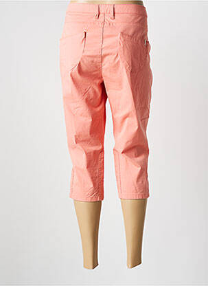 Pantacourt stretch taille normale orange KANOPE femme