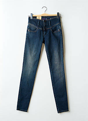 Jeans coupe slim stretch taille normale bleu SALSA femme