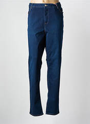 Jeans coupe droite bleu KANOPE pour femme seconde vue