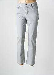 Jeans coupe droite gris ANNA MONTANA pour femme seconde vue