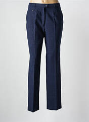 Pantalon droit bleu ANNE KELLY pour femme seconde vue