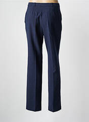 Pantalon droit bleu ANNE KELLY pour femme seconde vue