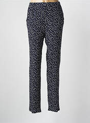Pantalon droit bleu FRANCE RIVOIRE pour femme seconde vue