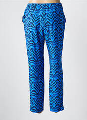 Pantalon droit bleu TELMAIL pour femme seconde vue