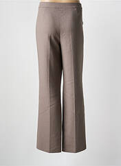 Pantalon droit marron GERRY WEBER pour femme seconde vue