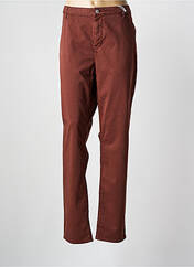 Pantalon droit marron KANOPE pour femme seconde vue