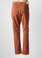 Pantalon droit marron KANOPE pour femme seconde vue